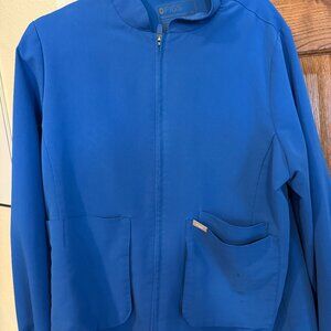 XL Sebina Scrub Jacket in Royal Blue